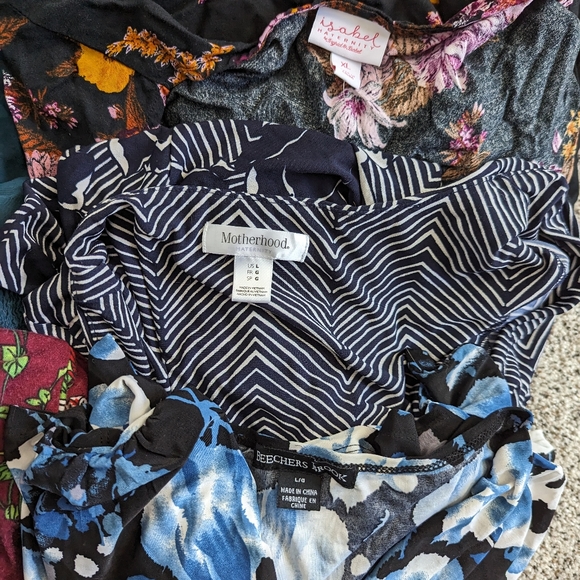 Old Navy, H&M, Motherhood Maternity, Seraphine Dress Bundle / Lot L/XL - Picture 2 of 12